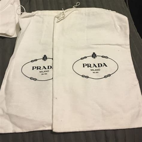 prada dust bag black|the real Prada bag.